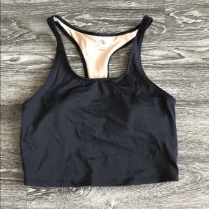 Koranic Jeane Black Racerback